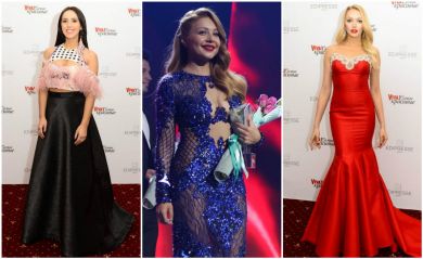 Лучшие платья украинских звезд на церемонии "Viva! Самые красивые-2017"
