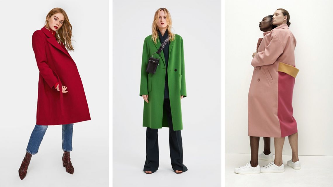 Весеннее пальто: модные яркие пальто на весну 2019