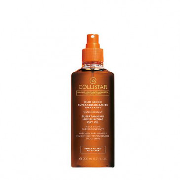 Масло сухое для интенсивного загара Collistar Supertanning Moisturizing Dry Oil SPF 15
