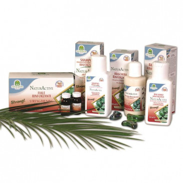 Система для укрепления волос «Натурактив» с малахитом ТМ Natura House.