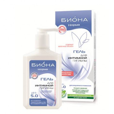 Гель для интимной гигиены "Биона норма" ТМ Доктор Биокон