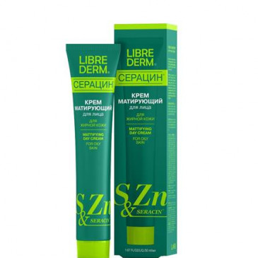 Матирующий крем для лица СЕРАЦИН