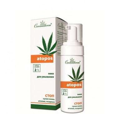 Atopos Пенка для умывания для лица с признаками атопического дерматита и псориаза