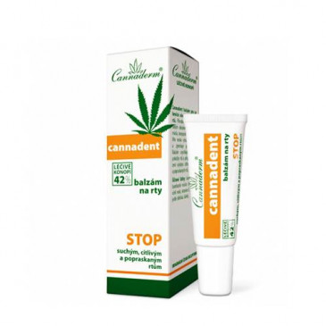 Cannadent Бальзам для губ для ухода за сухими и чувствительными губами