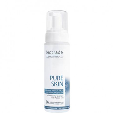 PURE SKIN Очищающая пена для лица