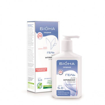 Гель для интимной гигиены «Биона норма» ТМ Доктор Биокон