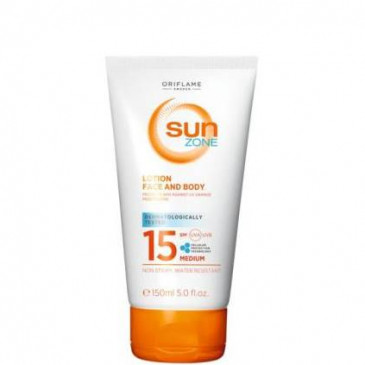  Солнцезащитный лосьон Sun Zone со средней степенью защиты SPF 15