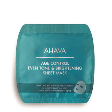 «Освеляющая омолаживающая тканевая маска» AHAVA