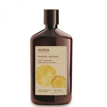 AHAVA « Мягкий крем для душа ананас/персик»