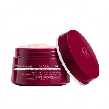 Collistar Pure Actives Keratin + Hyaluronic Acid Reconstructive Replumping Mask