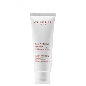 Clarins Gentle Foaming Cleanser With cottonseed