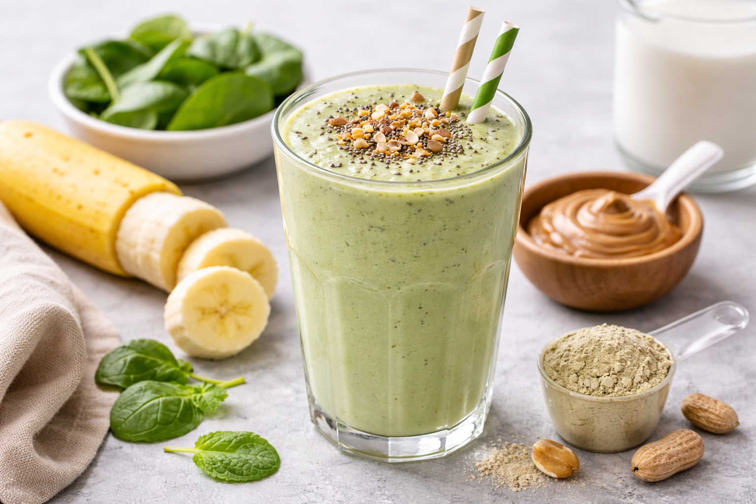 Білковий коктейль на сніданок – швидкий варіант для енергії