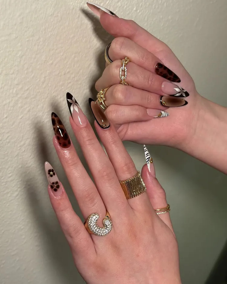 Манікюр «черепаховий панцир»