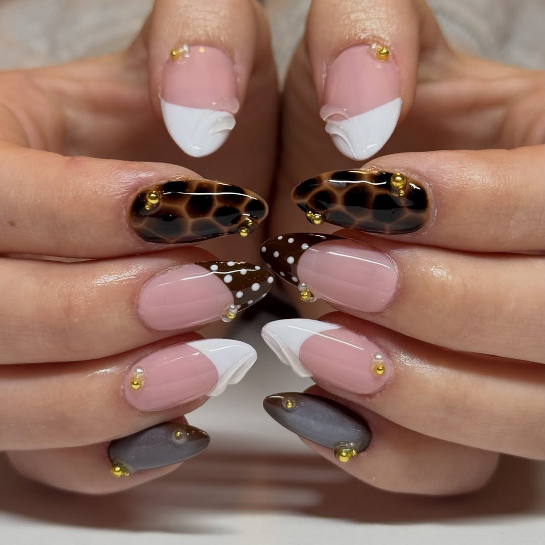 Манікюр «черепаховий панцир»