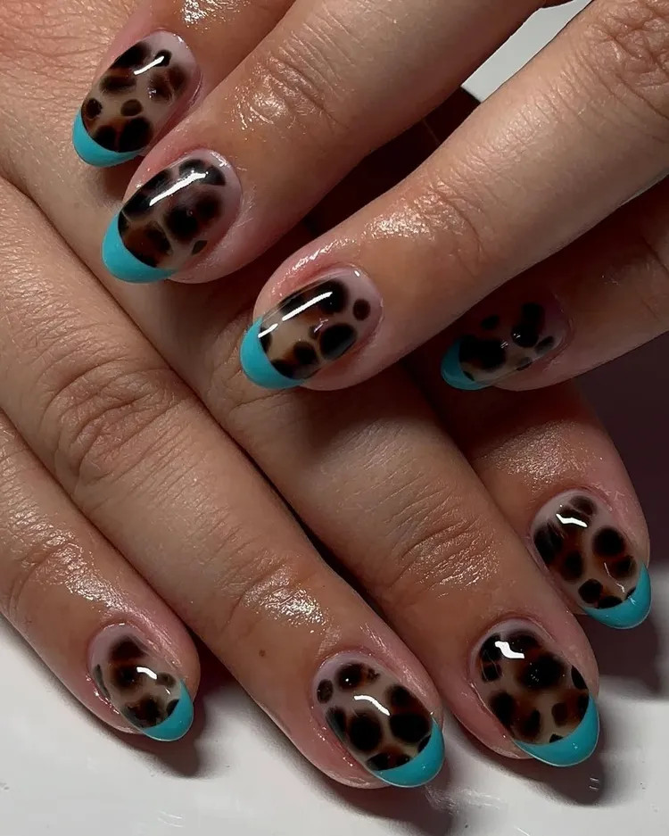 Манікюр «черепаховий панцир»