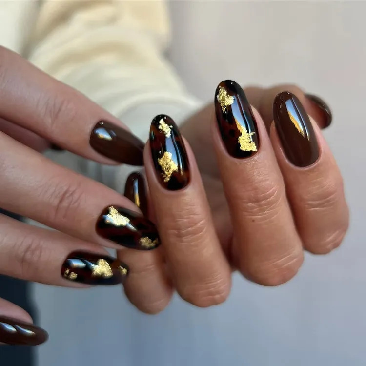 Манікюр «черепаховий панцир»