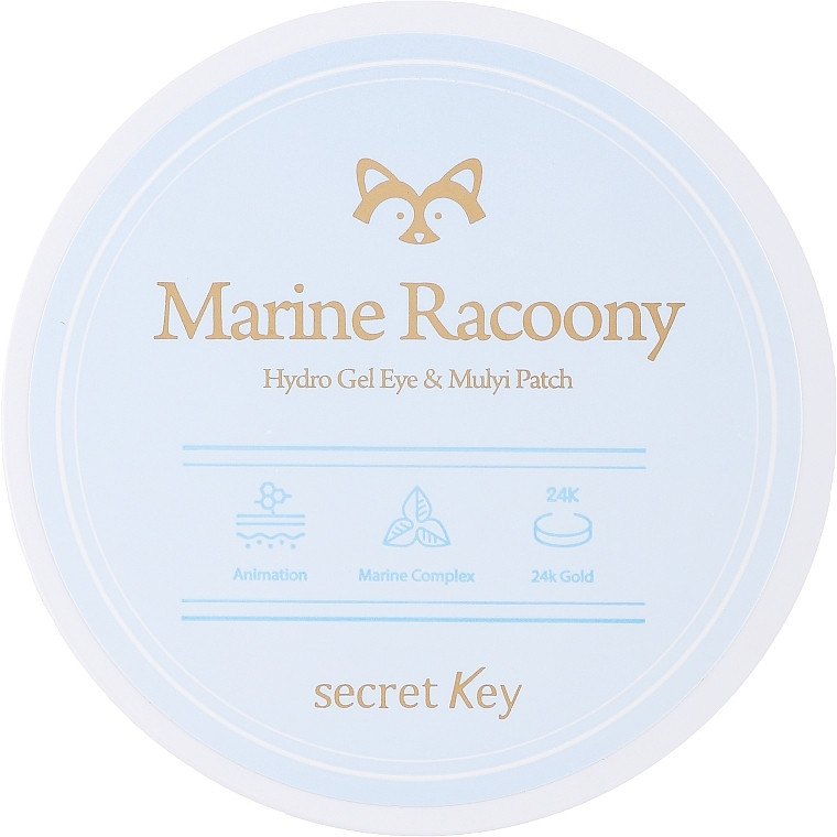 Secret Key Marine Racoony Hydro-Gel Eye & Multi Patch