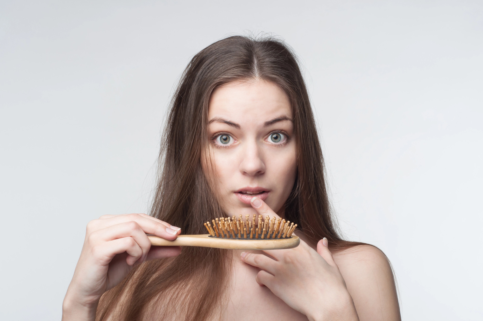 дифузне випадіння волосся