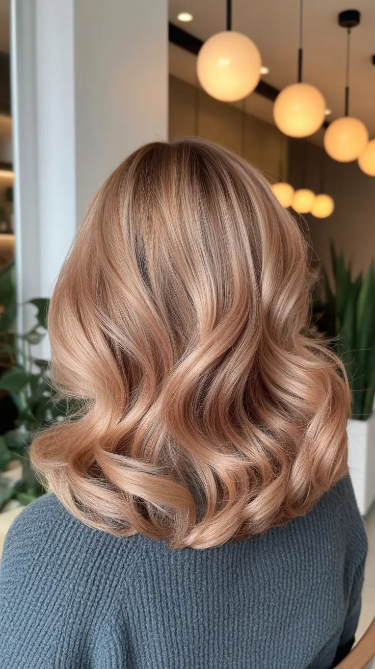 Strawberry blonde (полуничний блонд)