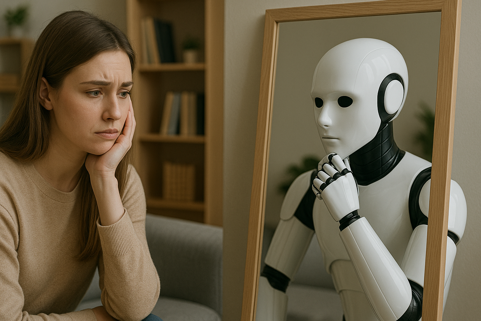 Людина та дзеркало