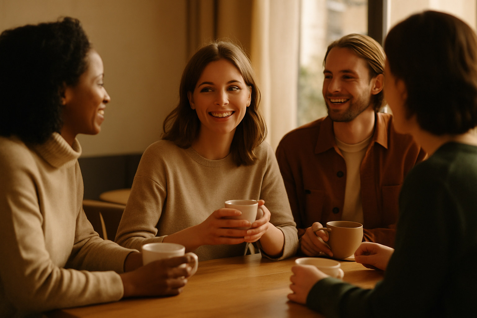 Люди спілкуються 