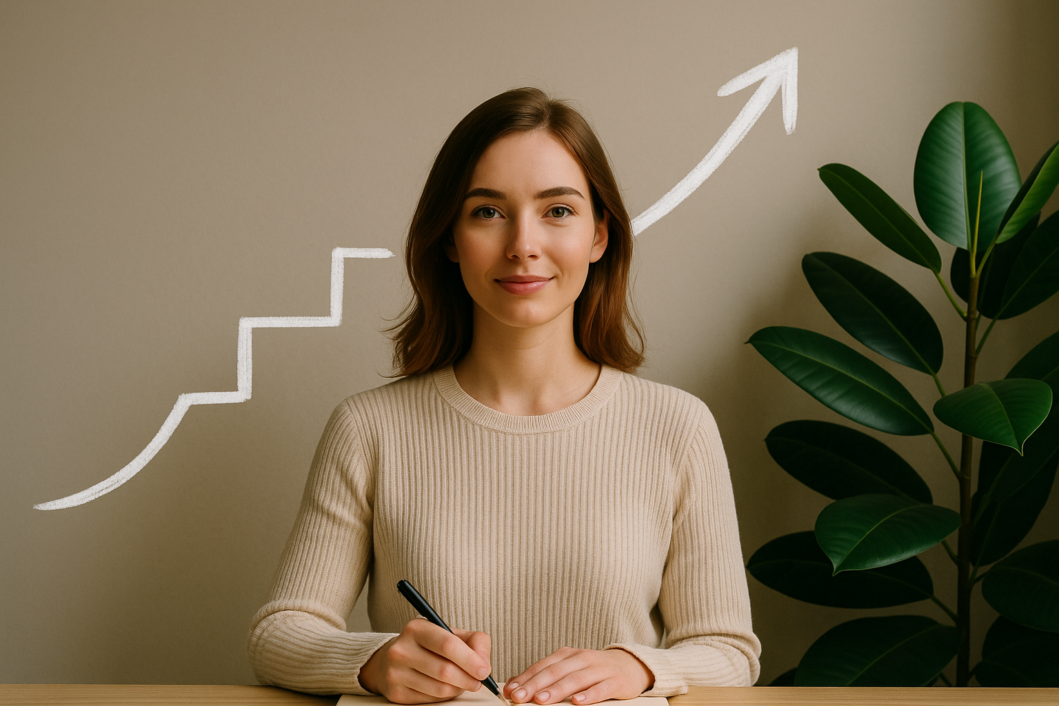 Дівчина думає 