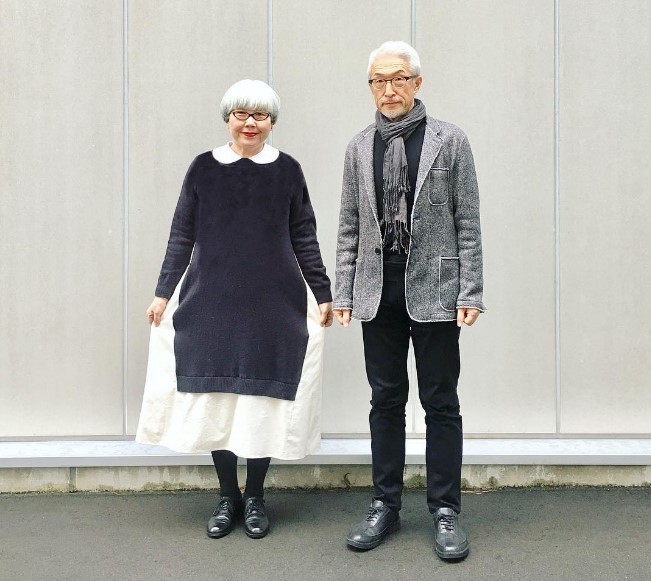 Чудные старички: Пара стильных японских пенсионеров очаровала пользователей соцсетей