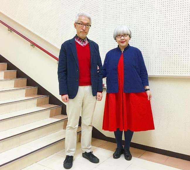 Пара стильных японских пенсионеров очаровала пользователей соцсетей (ФОТО)