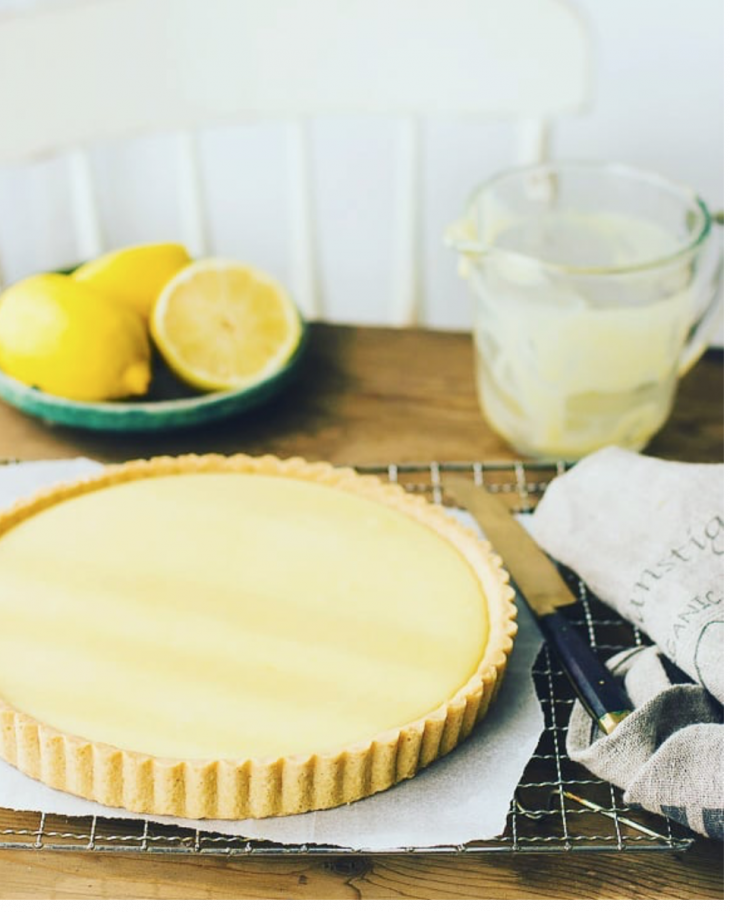Безглютеновый лимонный пирог