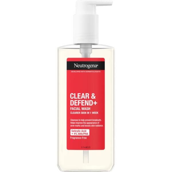 Neutrogena Clear & Defend+ Facial Wash