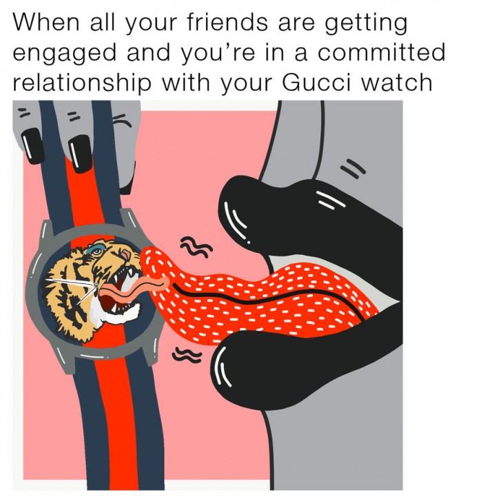Пошутили: Gucci представили новую рекламную кампаню, состоящую из мемов