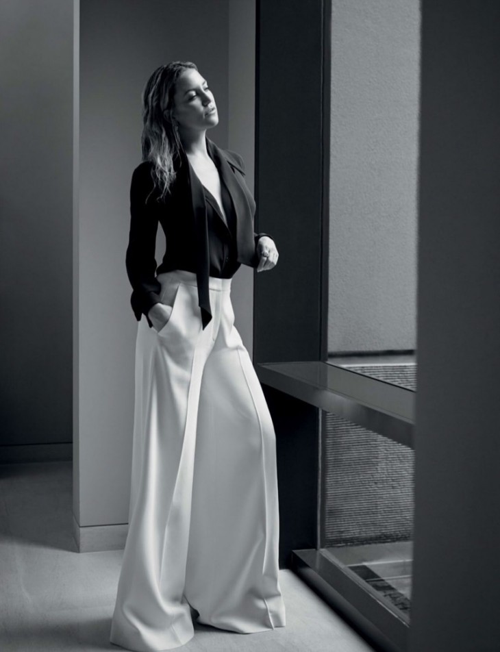 Неземная: Кейт Хадсон позирует в новой фотосессии для глянца Harper’s Bazaar