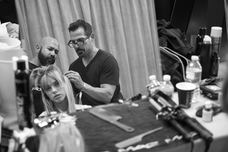 Макияж с показа Dior Cruise 2018 волосы