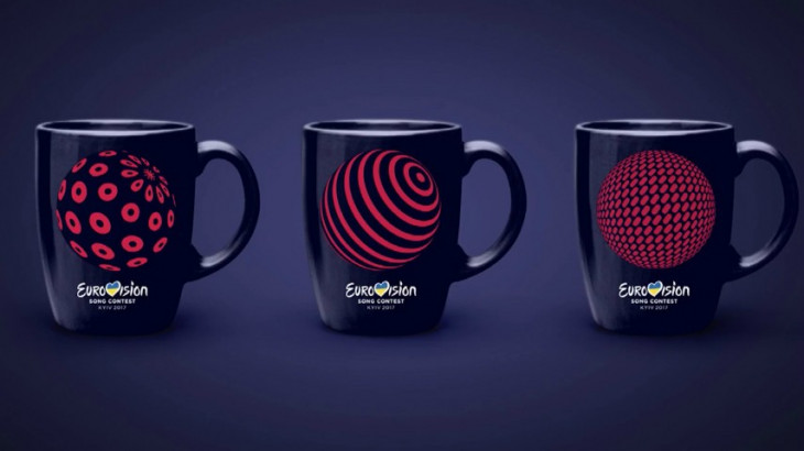 Чашки - сувениры на Евровидение 2017 фото