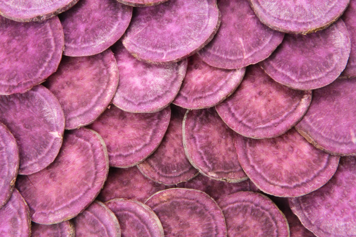 Фиолетовый картофель суперфуд