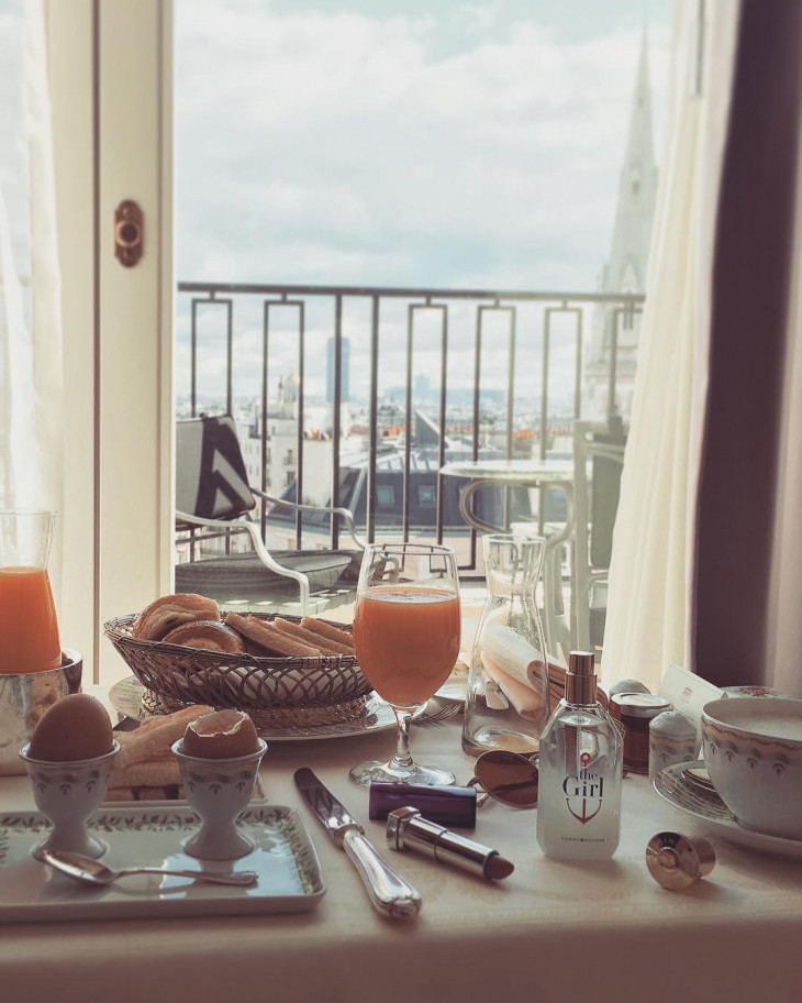 Джиджи Хадид - любимый завтрак