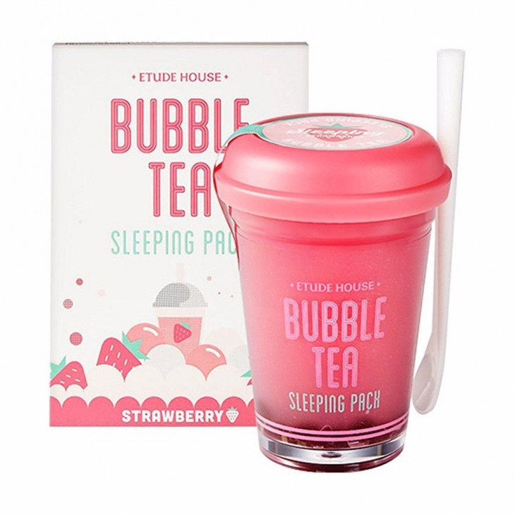 Etude House Bubble Tea Sleeping Pack Strawberry