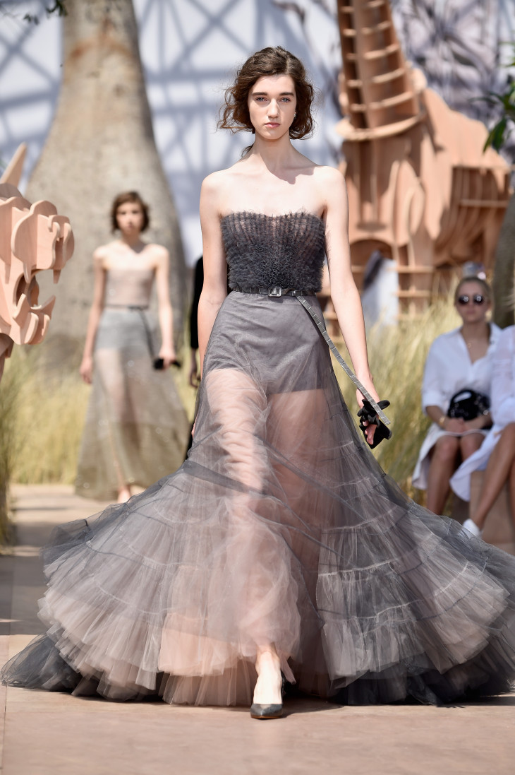 Воздушное платье коллекция Christian Dior