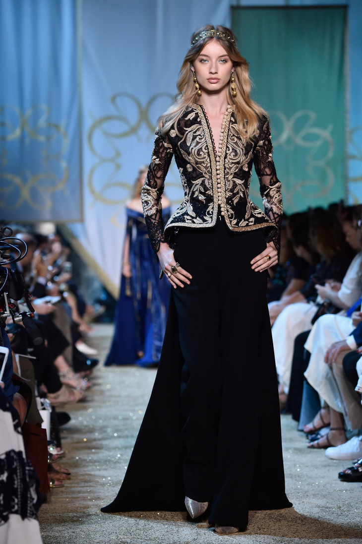 Elie Saab Haute Couture показ в Париже