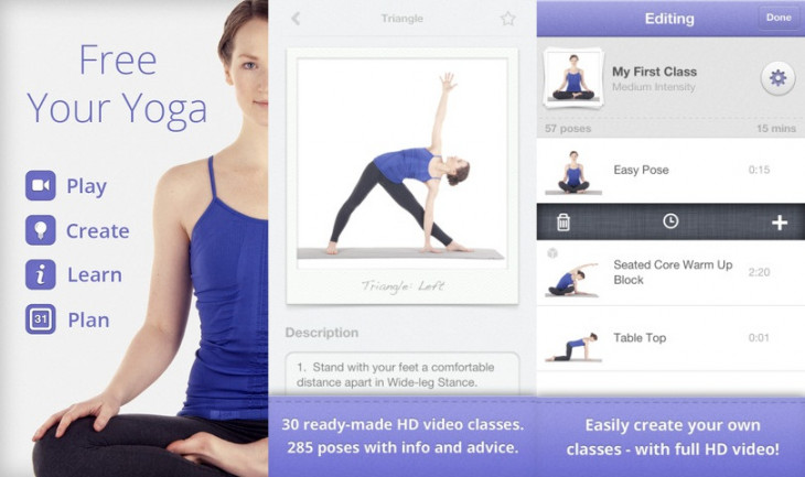 Yoga Studio приложения для тренировки йога