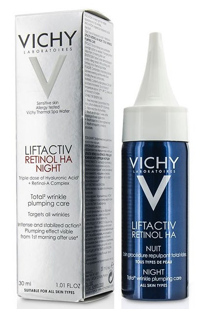 Ночной крем с ретинолом и гиалуроновой кислотой от Vichy