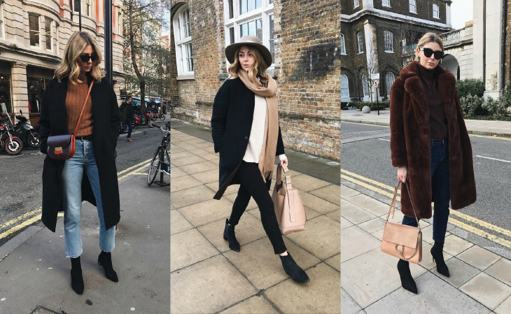 как одеваются зимой 2018 модные блогеры