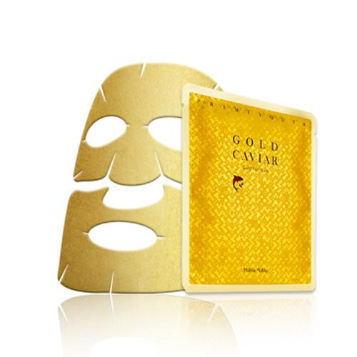 тканевая маска для лица с золотом