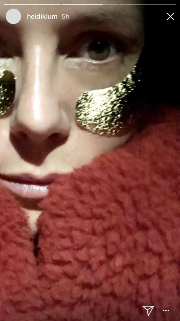 Дельный совет: Хайди Клум рассказала секреты по уходу за кожей вокруг глаз