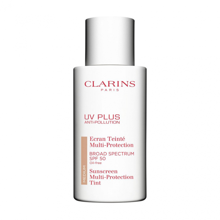 UV Plus Anti-Pollution' Broad Spectrum SPF 50 Tinted Sunscreen Multi-Protection от Clarins
