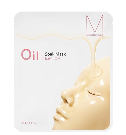 Misha Oil Soak Sheet Mask - корейская косметика