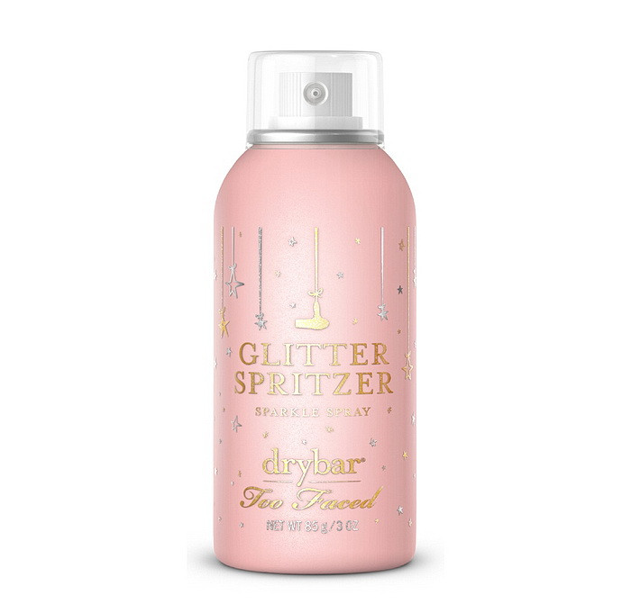 Спрей для волос с глиттером Glitter Spritzer Hair Spray от Too Faced х Drybar