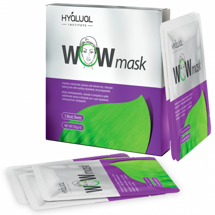 Омолаживающая маска для лица Institute Hyalual WOW-mask