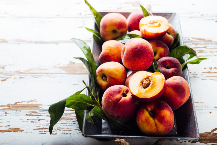 фрукты для похудения персики