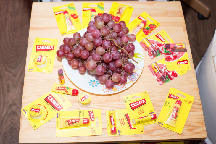 продукты на зоне Старбьюти Carmex